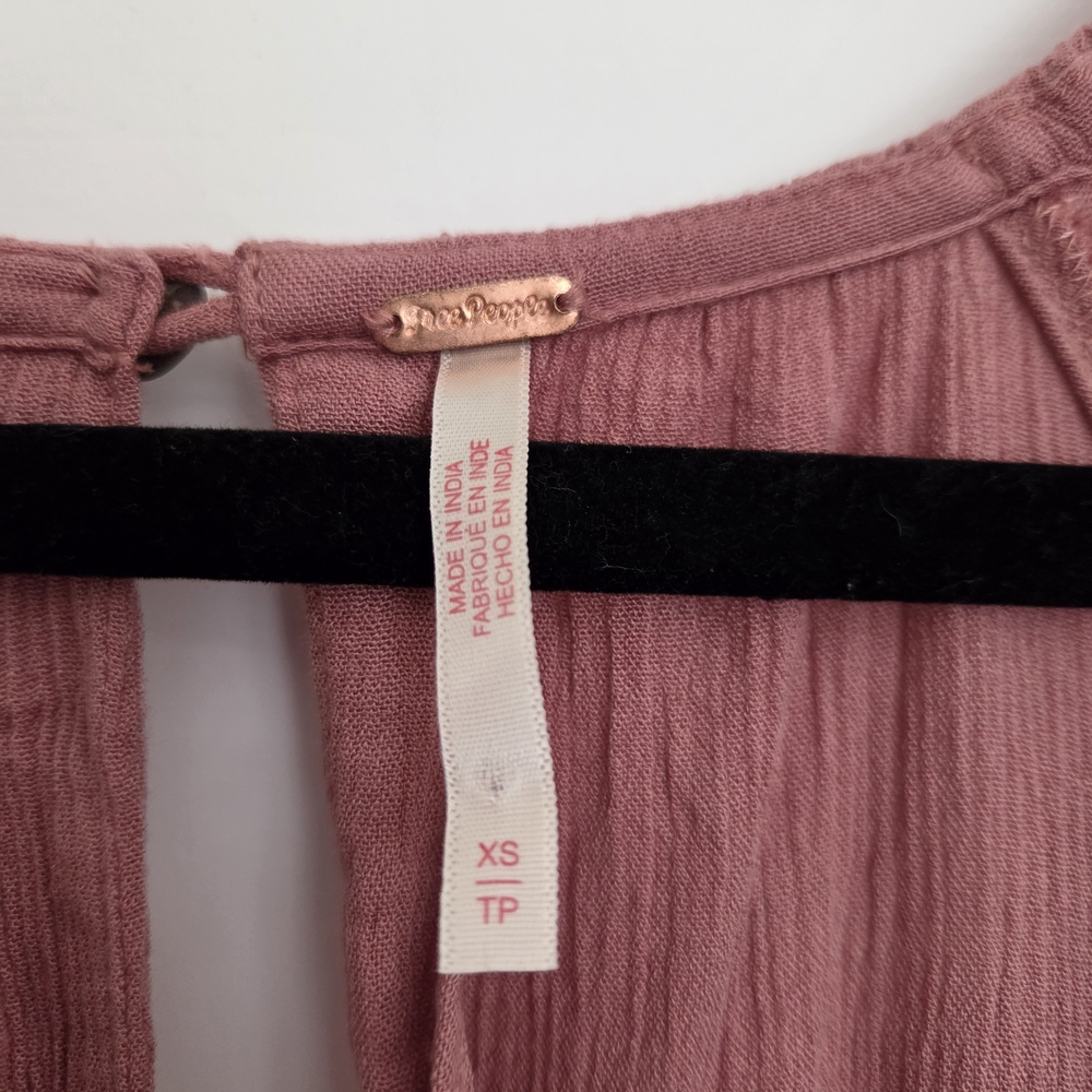 Free People Ruffle Top - Picture 4 of 6